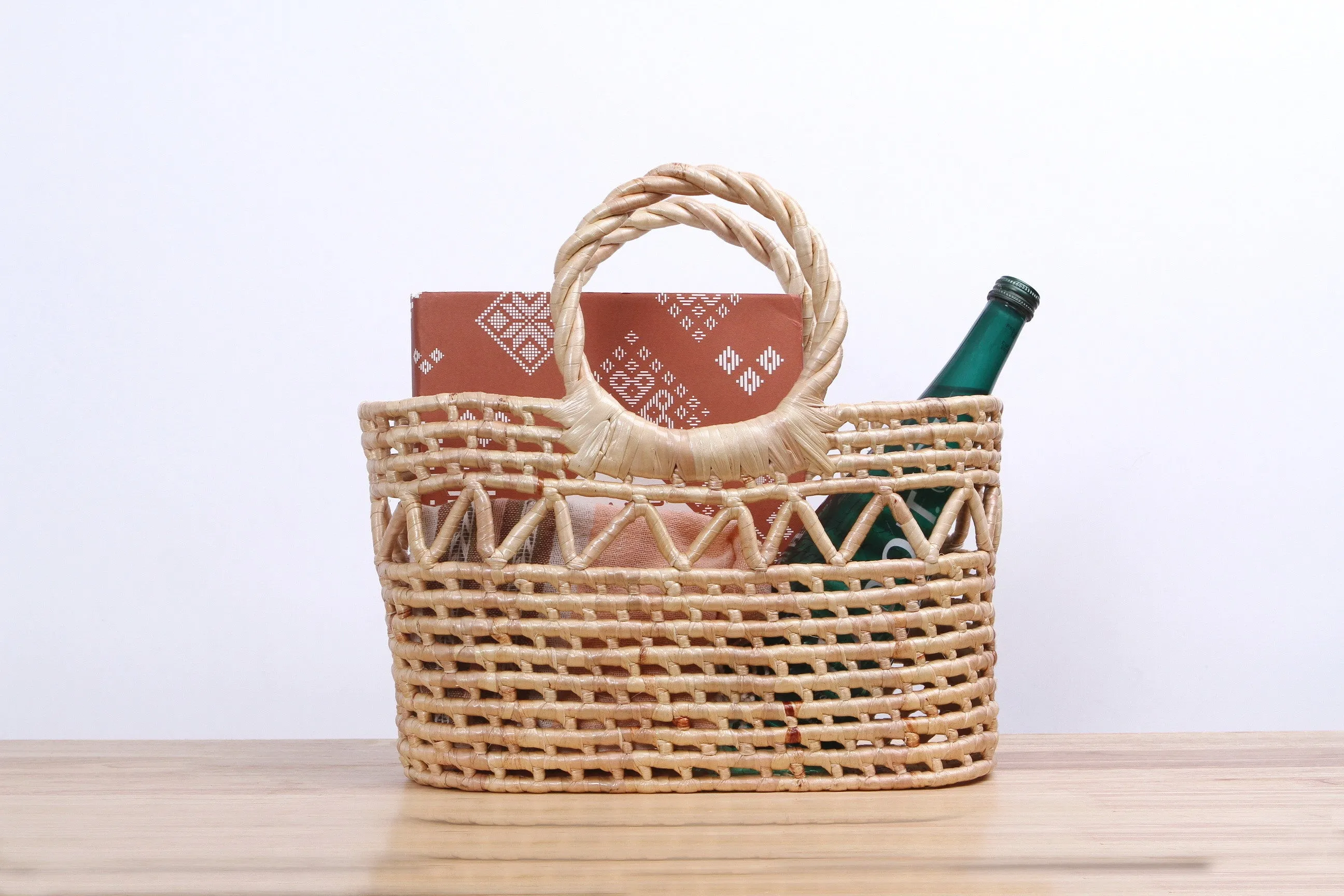 Straw handbag ( Set )