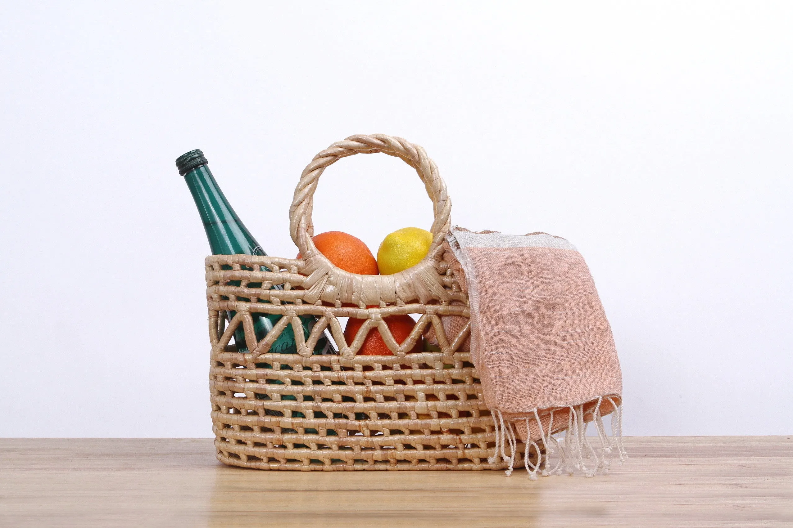 Straw handbag ( Set )