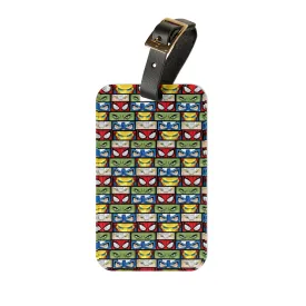 Super Heroes Eyes Luggage Tag