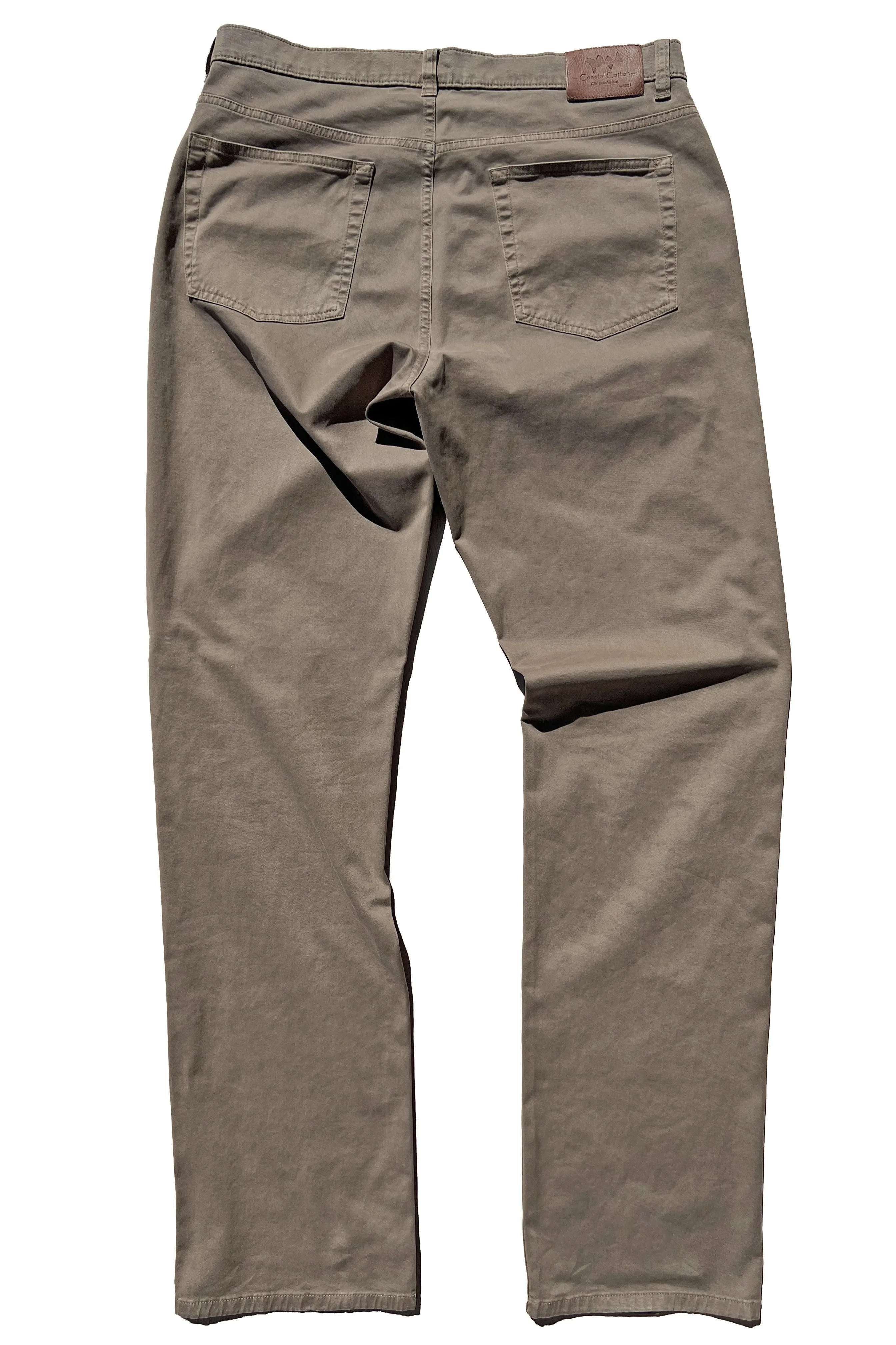 Taupe Twill 5 Pocket