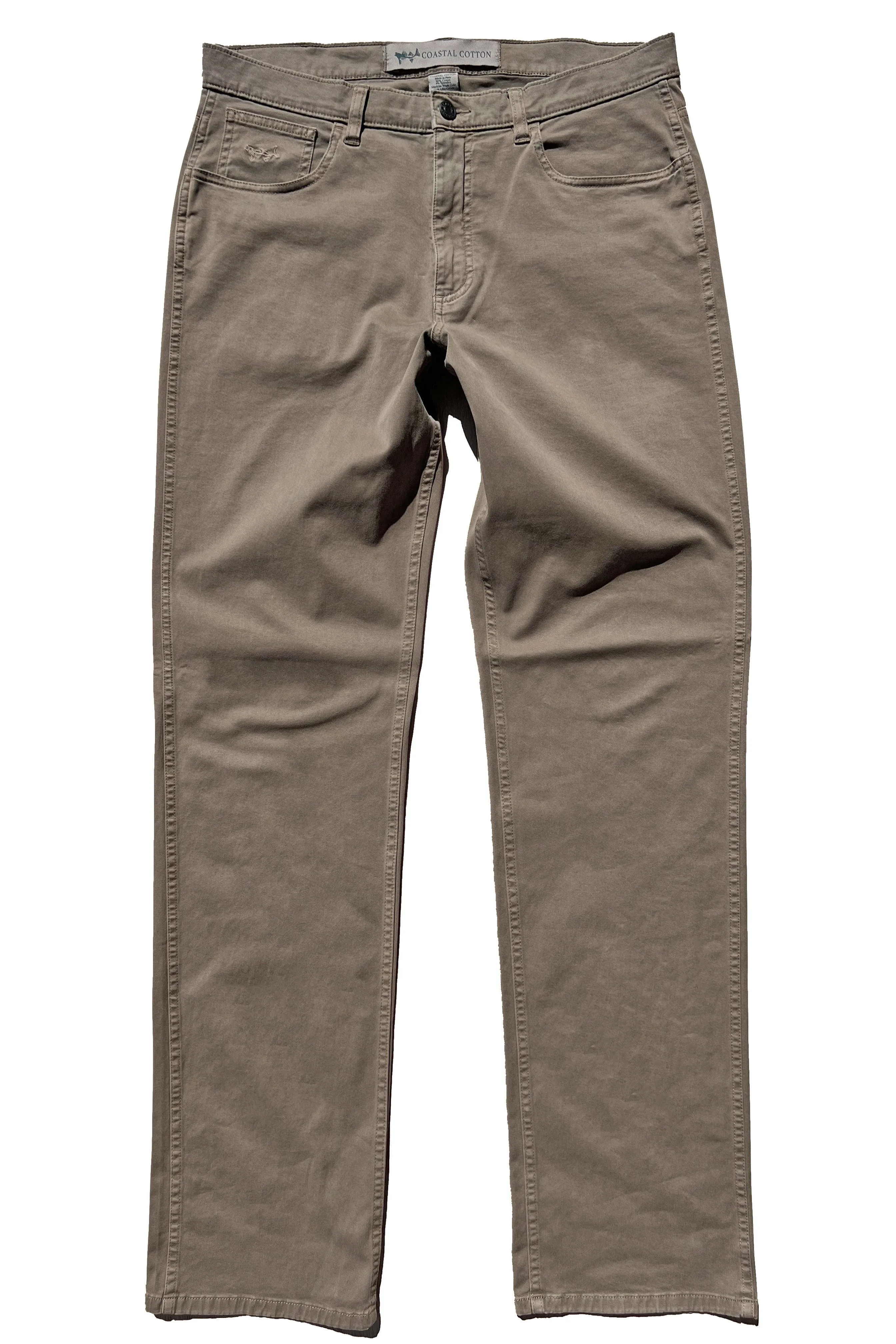 Taupe Twill 5 Pocket