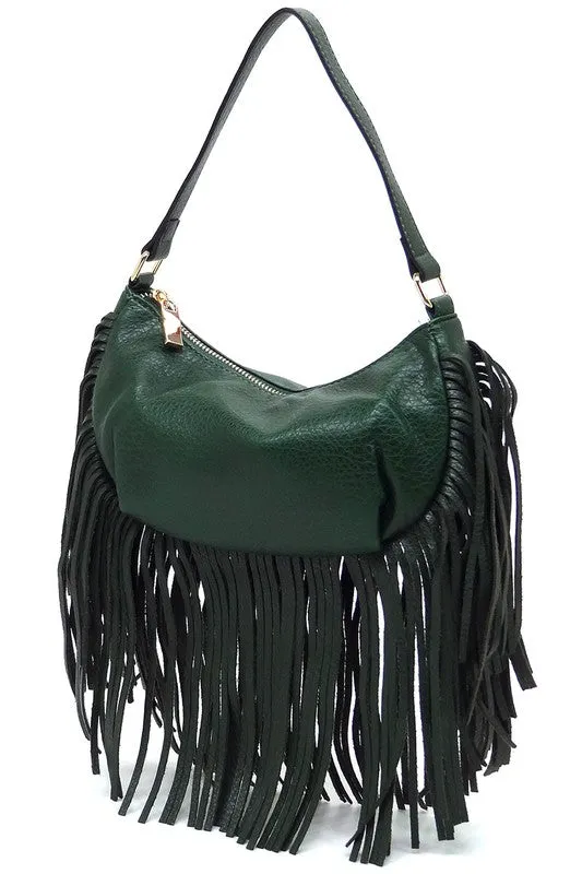 TEEK - Fashion Fringe Shoulder Bag Hobo