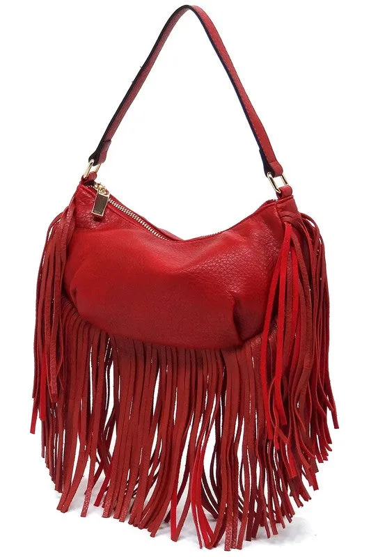 TEEK - Fashion Fringe Shoulder Bag Hobo