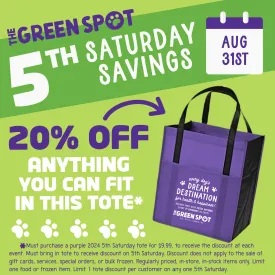 The Green Spot 5th Saturday Bonus Bones Bag!