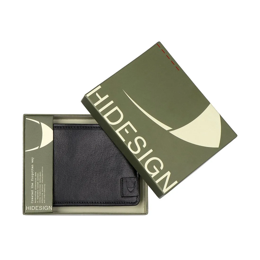 Vespucci RFID Blocking Buffalo Leather Trifold Wallet