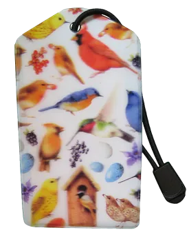 z Luggage Tag: Birds